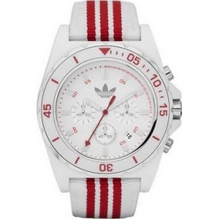 Adidas ADH2666 STOCKHOLM White Red Chronograph Watch