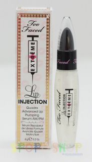 New Too Faced Lip Injection Extreme Quadra Advanced Lip Plumping Serum 