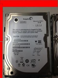   Ps3 80gb Hard drive by Seagate 2.5 SATA USED  TESTED working