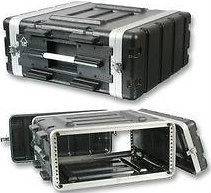 ABS 4U Space LIGHT WEIGH​T Effects/Amp Rack Case Economical Durable 