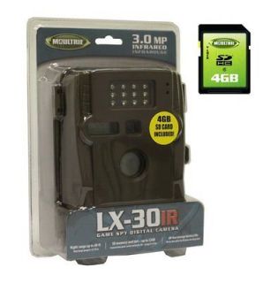   Spy LX30 IR 3 MP Digital Infrared Trail Game Camera w/ 4GB SD Card