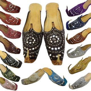 Ladies Asian King Khussa Embroided Chappal Shoes KKMC