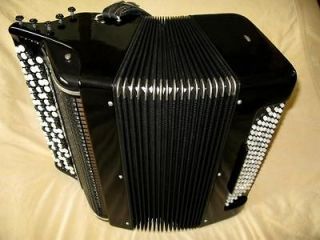 Chromatic Button Accordion BAYAN JUPITER B System. Full Size with 