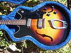 HAGSTROM VINTAGE VIKING MADE IN SWEDEN WITH HARD CASE.