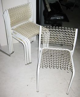 David Rowland Thonet Sof Tech Side Chair White