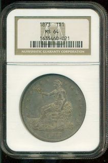 1873 silver dollar in Dollars