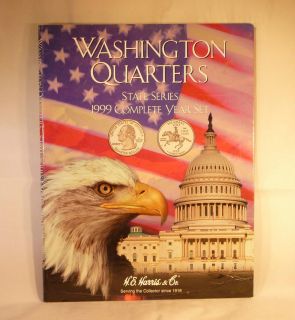 Harris & Co. 1999 Washington Quarter Year Set Coin Album
