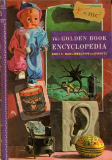 1960 Golden Book Encyclopedia Book 5   Over 6,000 Color Illustrations
