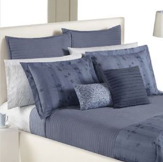 Apt 9 SERENE Quilted REVERSIBLE COVERLET   FULL / QUEEN   BLUE *NEW*