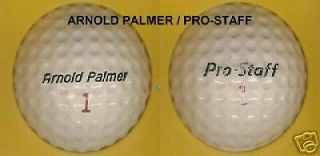 Golf Ball Signature ARNOLD PALMER #1 / Pro Staff