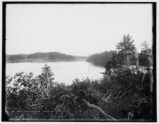 White Bass Lake,water,San​dbergs,Wiscon​sin,WI,Detroit Publishing 