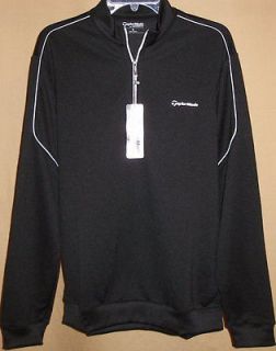 Taylormade by Ashworth limited edition piped long slv 1/4 zip pullover 