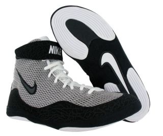 NIKE INFLICT MENS WRESTLING SHOES GRAY/BLACK SIZE