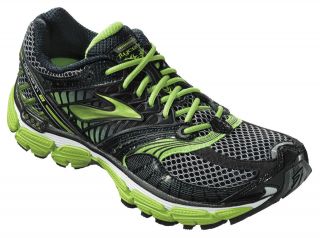 Mens Running Shoes Brooks Glycerin 9 Lime Green Black Athletic Shoes