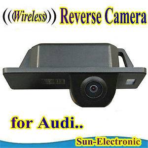 WIRELESS Car Rear View Camera for AUDI A1 A4 (B8) A5 S5 Q5 TT / PASSAT 