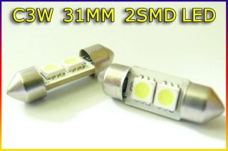 C3W 31MM 2 SMD INTERIOR NUMBER PLATE bulbs DACIA