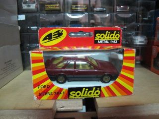 Ford Sierra XR4i model car 1/43 Solido made in France 