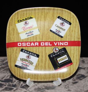 Vintage Mebel Tray Oscar Del Vino Barware Trivet Melami
