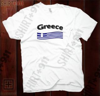 GREECE T Shirt greek athens 300 sparta plato 0460
