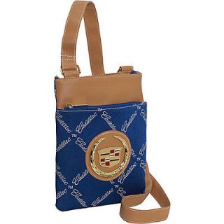 Ashley M Cadillac Monogram Messenger Bag 2 Colors