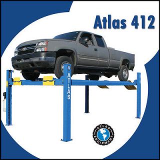 Atlas 412 12,000 LB. Auto Car Truck 4 Post Lift
