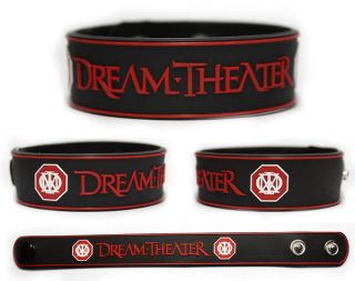 DREAM THEATER Rubber Bracelet Wristband Images and Words Awake