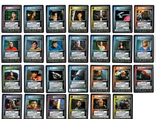   Trek CCG Star Trek CCG Mirror Mirror Rare plus Cards Part 2/2 (1e