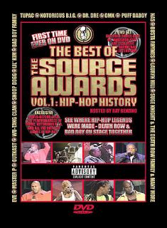 Best of The Source Awards Vol. 1   Hip Hop History DVD, 2003