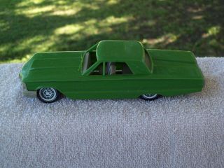 STRUCTO 1960S CAR HAULER GREEN THUNDERBIRD PLASTIC CAR