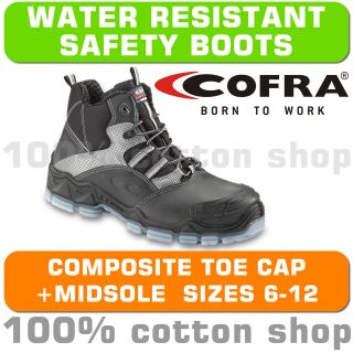 Cofra MODIGLIANI Work Safety Mens Leather Boots Trainers Shoes 