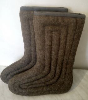 Super Warm Felt Boots Russian Winter Footwear Valenki Wool Shoes 