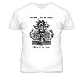 New Mumford And Sons Roll Away Your Stone T Shirt