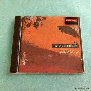BOB HOLROYD Fluidity And Structure CD *SEALED UK 1993 RARE Ambient 