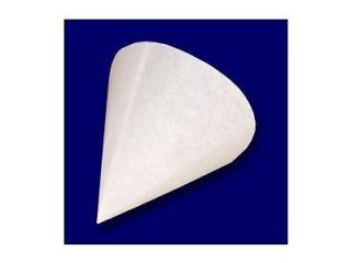 10 Paper Filter Cones For Fryer Clean   Box Of 50