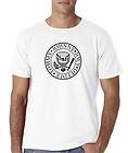 Mens Ramones Presidential Seal Music T Shirt Tee