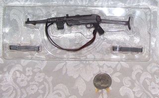 BARBIE KEN DOLL SIZE MINIATURE FAKE REPLICA GUN 1/6 LITTLES #1 MP40 11 