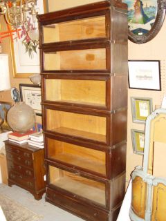 MAHOGANY MACEY 6 STACK LAWYERS BARRISTER BOOKCASE