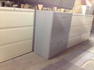 DRAWER LATERAL FILES ASSORTED COLORS 30 and 36 JULY SPECIAL $125 