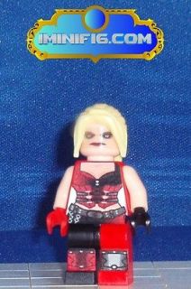 Custom LEGO Batman Arkham City Harley Quinn #16fA