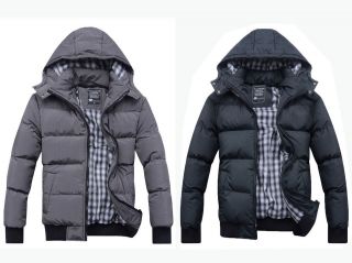 2012 New Mens Classic Cotton Coats Pad JACKET COAT SIZEM L XL XXL 