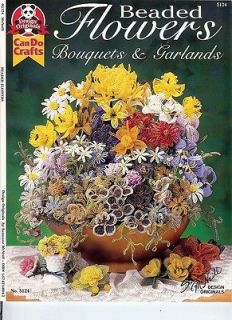 BEADED FLOWERS Bouquets & Garlands Pattern Booklet