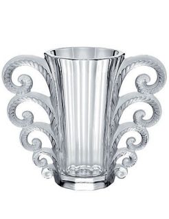 Lalique Crystal Hommage Rene Lalique Beauvais Vase BNIB 10065700