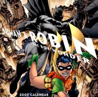 Batman and Robin the Boy Wonder 2007 Calendar 2006, Paperback Calendar 