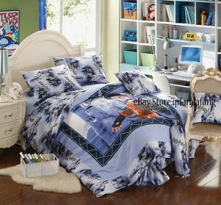 STUNNING HARRY POTTER TWIN 7PC BLUE COMFORTER IN A BAG ~Free Shipping
