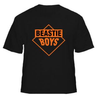 Beastie Boys Retro Rap NYC Cool Celeb NEW Black T Shirt