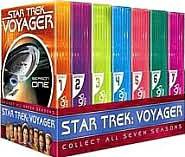 Star Trek Voyager Seasons 1 7 DVD, 2004, 47 Disc Set