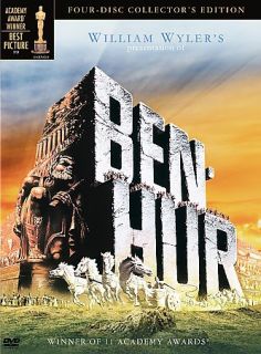 Ben Hur DVD, 2005, 4 Disc Set, Collectors Edition Includes Book 
