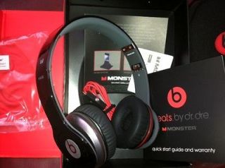 Monster Beats by Dr Dre Solo HD with ControlTalk Black Over the Head 