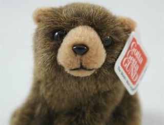 GUND Zoo Bears MINI BROWN BEAR Teddy Bear, New w Tags, Collectible 