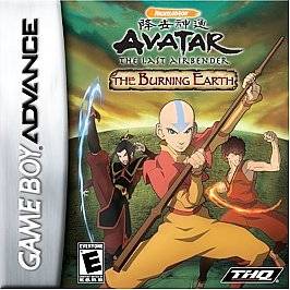 Avatar The Last Airbender    The Burning Earth Nintendo Game Boy 